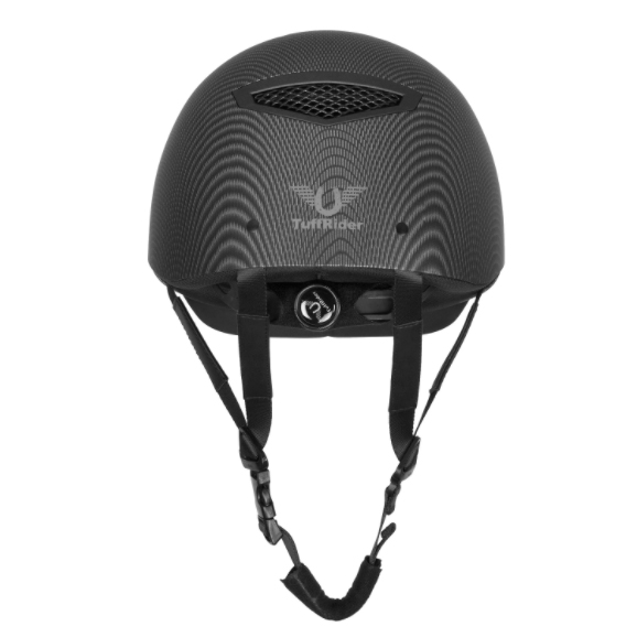 TuffRider Carbon Fiber Shell_back