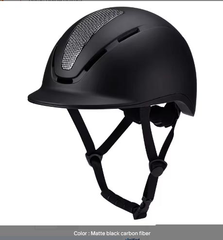 EquiPro Helmet_carbon
