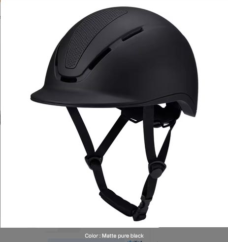 EquiPro Helmet_matteblack